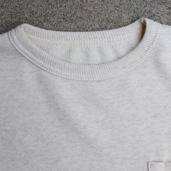 画像17: 【RE PRICE/価格改定】スウェットセットインスリーブ　グラスポケット付きC/N　LS【MADE IN JAPAN】『日本製』/ Upscape Audience