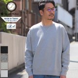 ヴィンテージ30/7裏起毛 Vガゼット クルーネック スウェット【MADE IN TOKYO】『東京製』/ Upscape Audience