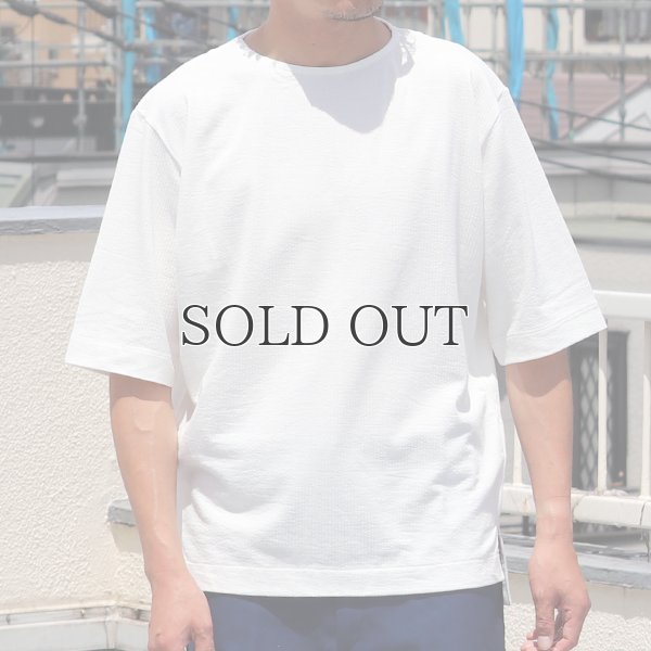 画像3: コットンシアサッカー天竺 ビック ハーフスリーブTee『日本製』Upscape Audience