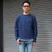 画像7: 本藍染裏毛 サドルショルダー 胸ポケ付 ヘムラウンド L/S スウェット【MADE IN TOKYO】『東京製』/ Upscape Audience