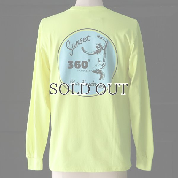 画像5: 【RE PRICE / 価格改定】360°SPORTS WEAR（スリーシックスティスポーツウェア） "CIRCLE" 6oz米綿丸胴L/S Tee/ Audience