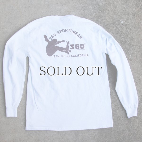 画像12: 360°SPORTS WEAR（スリーシックスティスポーツウェア） "PLAY" 6oz米綿丸胴L/S Tee/ Audience