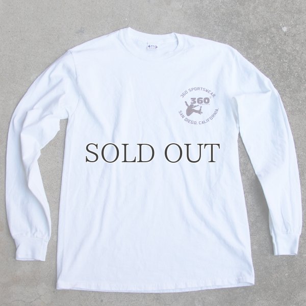 画像13: 360°SPORTS WEAR（スリーシックスティスポーツウェア） "PLAY" 6oz米綿丸胴L/S Tee/ Audience