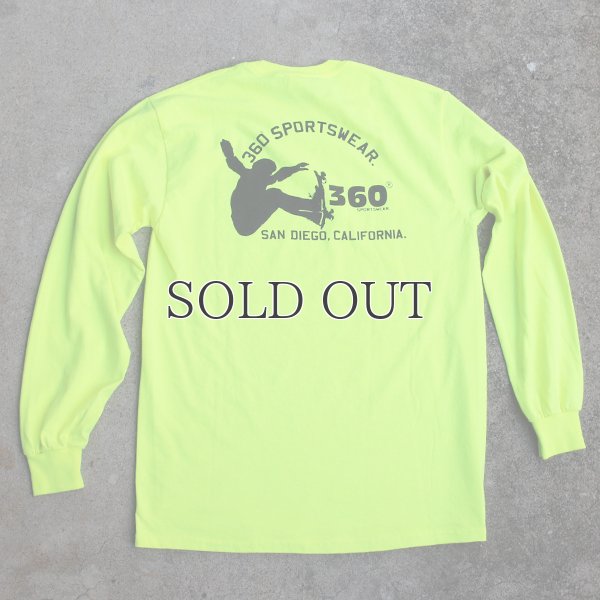 画像14: 360°SPORTS WEAR（スリーシックスティスポーツウェア） "PLAY" 6oz米綿丸胴L/S Tee/ Audience