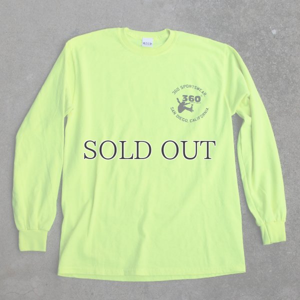 画像15: 360°SPORTS WEAR（スリーシックスティスポーツウェア） "PLAY" 6oz米綿丸胴L/S Tee/ Audience