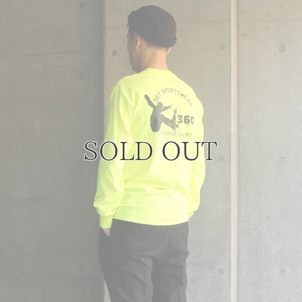 画像3: 360°SPORTS WEAR（スリーシックスティスポーツウェア） "PLAY" 6oz米綿丸胴L/S Tee/ Audience