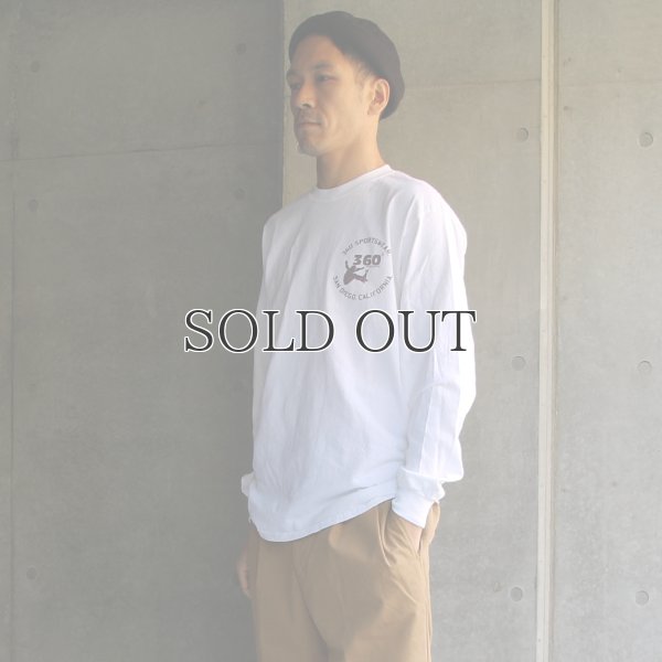 画像4: 360°SPORTS WEAR（スリーシックスティスポーツウェア） "PLAY" 6oz米綿丸胴L/S Tee/ Audience