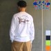 画像1: 360°SPORTS WEAR（スリーシックスティスポーツウェア） "PLAY" 6oz米綿丸胴L/S Tee/ Audience (1)