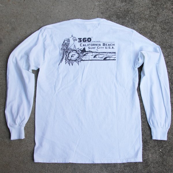 画像13: 【RE PRICE / 価格改定】360°SPORTS WEAR（スリーシックスティスポーツウェア） "BIRD" 6oz米綿丸胴L/S Tee/ Audience
