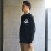 画像2: 360°SPORTS WEAR（スリーシックスティスポーツウェア） "BIRD" 6oz米綿丸胴L/S Tee/ Audience (2)