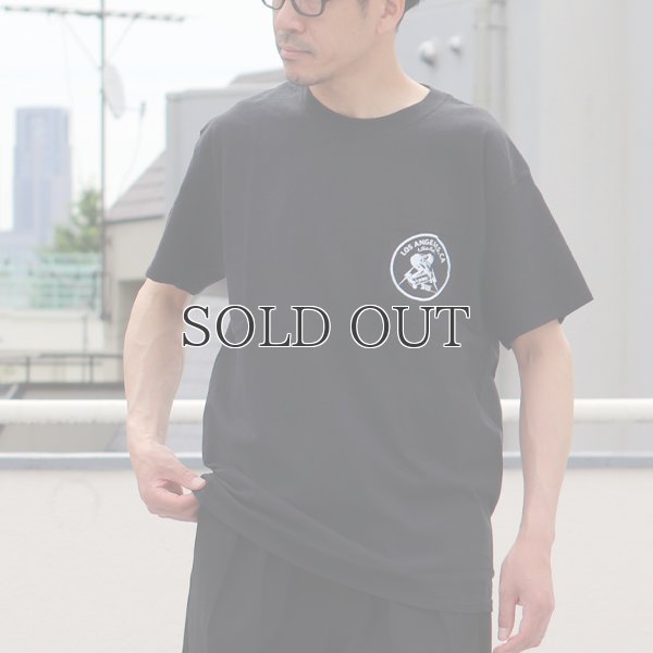 画像6: 360°SPORTS WEAR（スリーシックスティスポーツウェア） "LA" 6オンス米綿丸胴ポケ付き半袖 Tee/ Audience