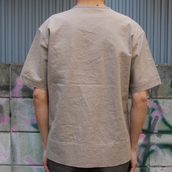 画像16: 綿麻ビンテージソフトキャンバス キーネック コンチョ釦 5/Sシャツ【MADE IN JAPAN】『日本製』/ Upscape Audience