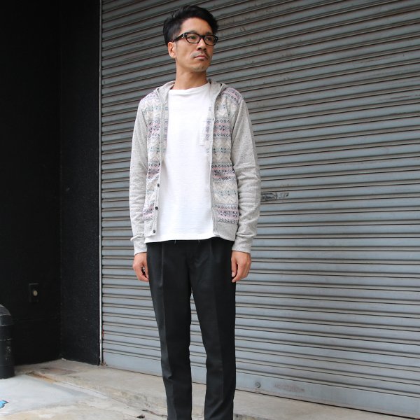 画像13: 【RE PRICE / 価格改定】ガーデンJQ フードVカーディガン【MADE IN JAPAN】『日本製』/ Upscape Audience