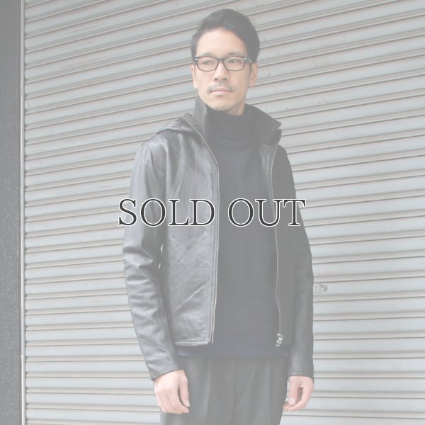 画像13: ラムレザースタンドフードジャケット 【送料無料】 / Audience