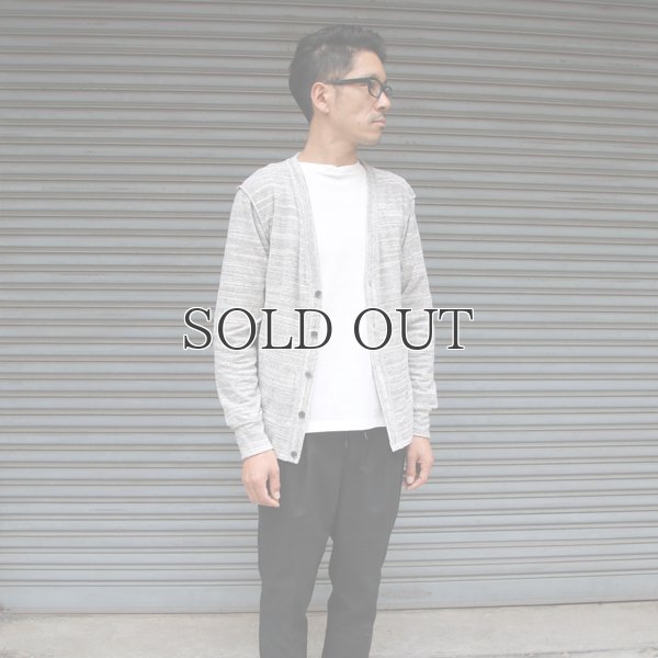 画像3: スーパーMIX杢サンドイッチパイルリバーシブルVネックカーディガン【MADE IN JAPAN】『日本製』/ Upscape Audience