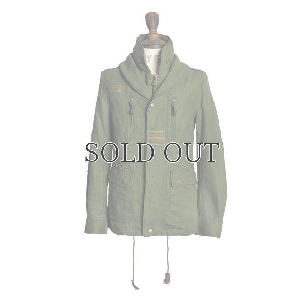 画像18: コットンリネンヘリンボーンへちま襟F-2ジャケット 【送料無料】 / Audience