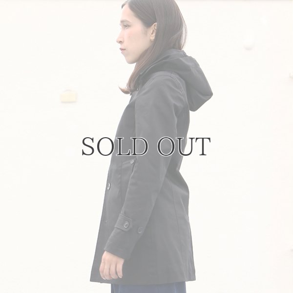 画像5: 高密度サテンストレッチフード付きステンカラーコート [Lady's] 【送料無料】 / Audience