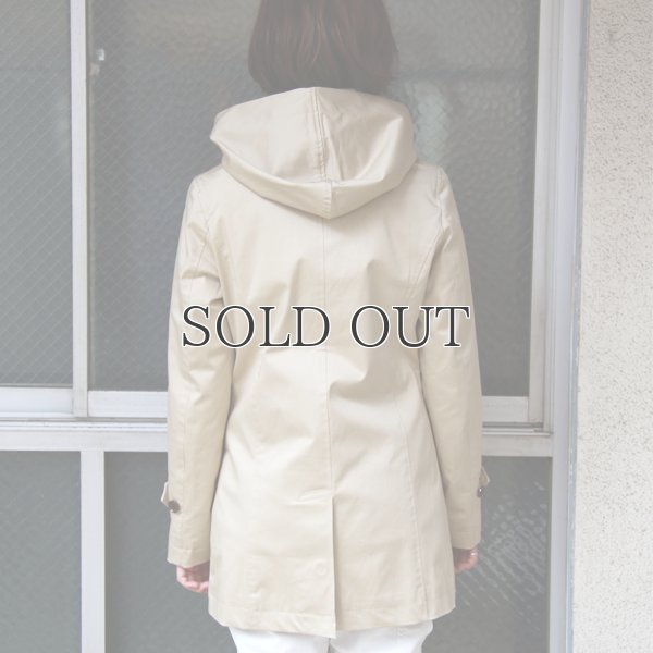 画像8: 高密度サテンストレッチフード付きステンカラーコート [Lady's] 【送料無料】 / Audience