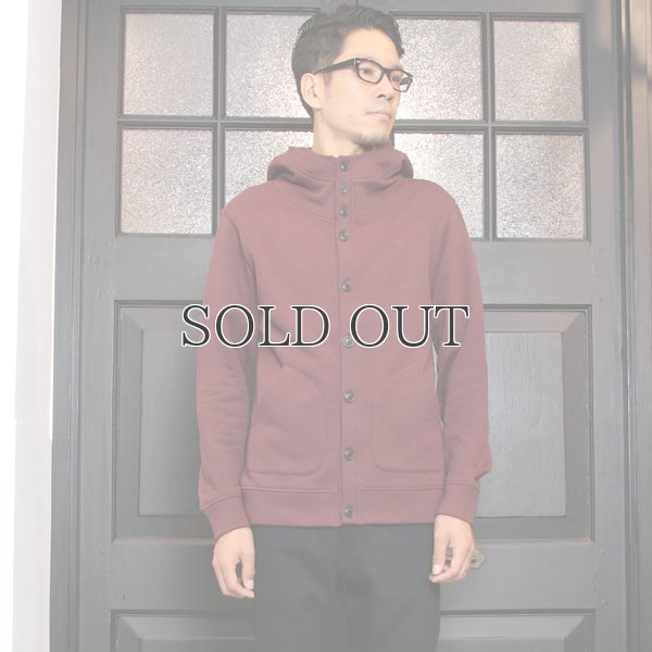 画像18: コーマ裏毛スタンドフードカーディガン【MADE IN JAPAN】『日本製』/ Upscape Audience