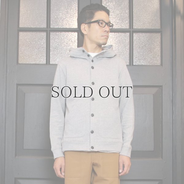 画像17: コーマ裏毛スタンドフードカーディガン【MADE IN JAPAN】『日本製』/ Upscape Audience