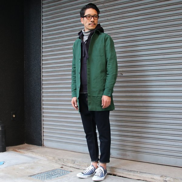 画像9: 【RE PRICE / 価格改定】撥水コーティング60/40グログランアトリエコート【MADE IN JAPAN】『日本製』 / Upscape Audience