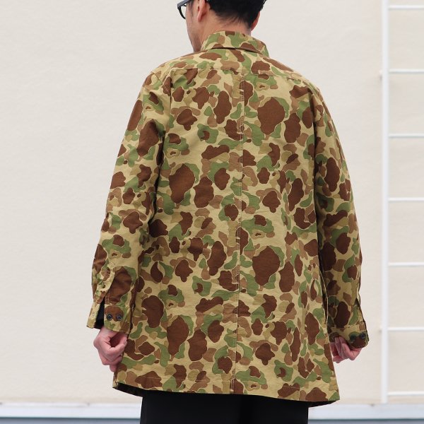 画像6: 【RE PRICE / 価格改定】カモ柄プリントツイルアトリエコート【MADE IN JAPAN】『日本製』/ Upscape Audience