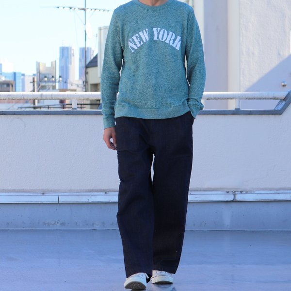 画像5: 【RE PRICE/価格改定】ヴィスコース粗挽TOP裏毛クルーネック長袖スウェット【MADE IN JAPAN】『日本製』/ Upscape Audience