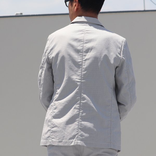 画像15: 【RE PRICE / 価格改定】Coolmax（クールマックス）コードレーン2ボタンテーラードジャケット  / Audience