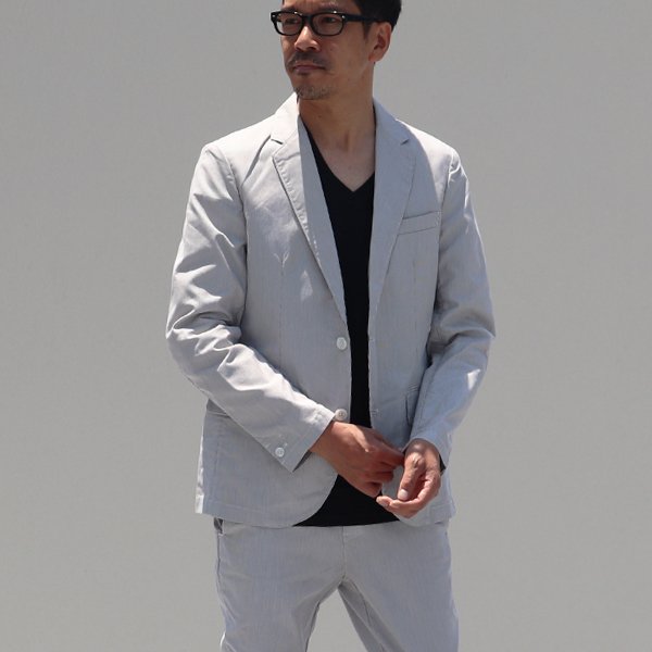 画像10: 【RE PRICE / 価格改定】Coolmax（クールマックス）コードレーン2ボタンテーラードジャケット  / Audience