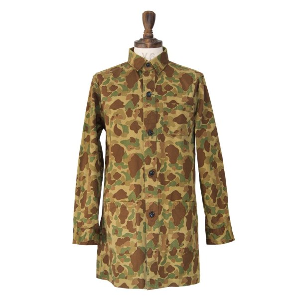 画像15: 【RE PRICE / 価格改定】カモ柄プリントコットンツイル アトリエコート【MADE IN JAPAN】『日本製』/ Upscape Audience