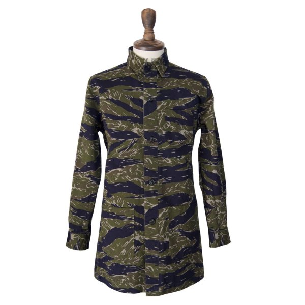 画像16: 【RE PRICE / 価格改定】カモ柄プリントコットンツイル アトリエコート【MADE IN JAPAN】『日本製』/ Upscape Audience