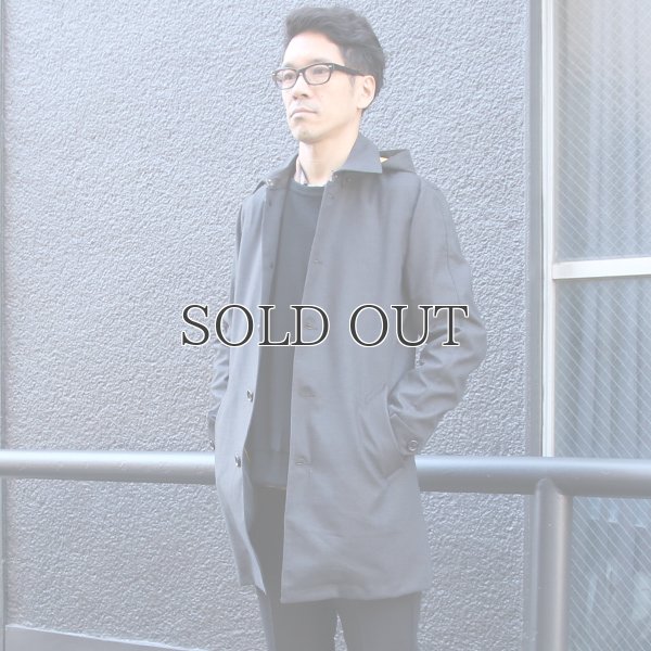 画像8: ボンディングツイル脱着フード付ステンカラーコート 【送料無料】/ Audience【取寄せ対応可能】