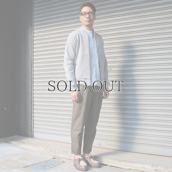 画像3: 裏ボーダー鹿の子MA1ブルゾン 【送料無料】 / Audience