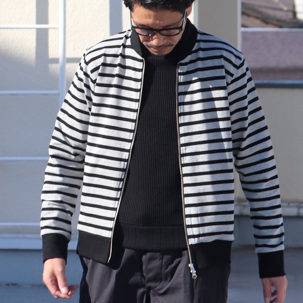 画像5: 【RE PRICE / 価格改定】Basque10オンス（バスク天竺）MA1ブルゾン【MADE IN JAPAN】『日本製』/ Upscape Audience