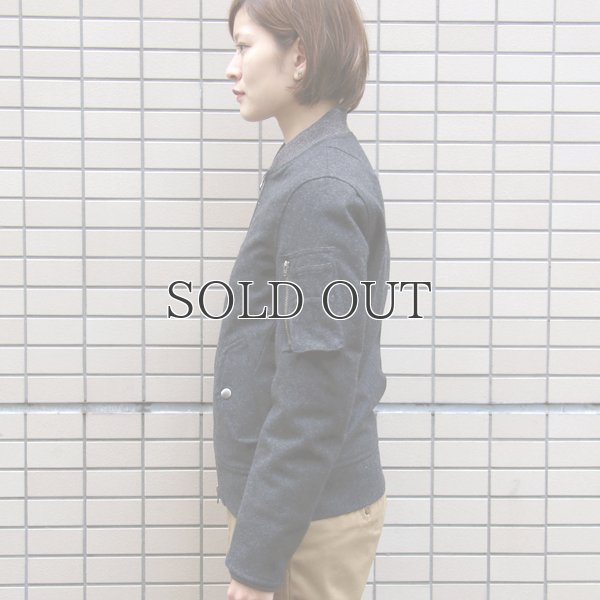 画像3: ライトウールメルトンサーモライトMA1ブルゾン [Lady's]【予約販売・9月上旬頃入荷】【送料無料】 / Audience