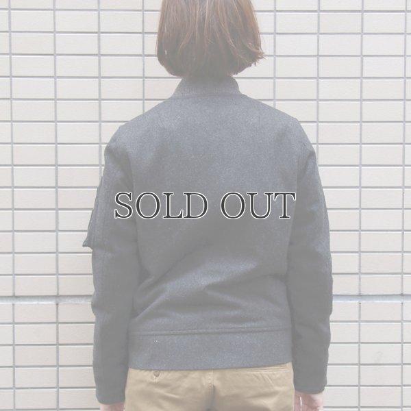 画像4: ライトウールメルトンサーモライトMA1ブルゾン [Lady's]【予約販売・9月上旬頃入荷】【送料無料】 / Audience