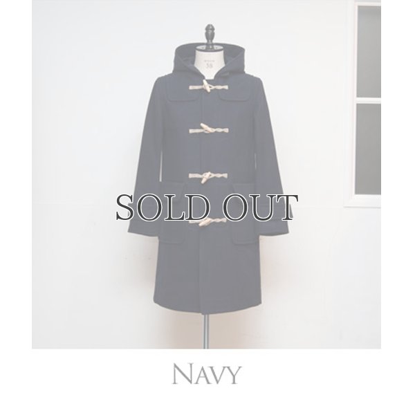 画像14: 840gピュアウールメルトンロングダッフルコート [Lady's] 【送料無料】 / Audience