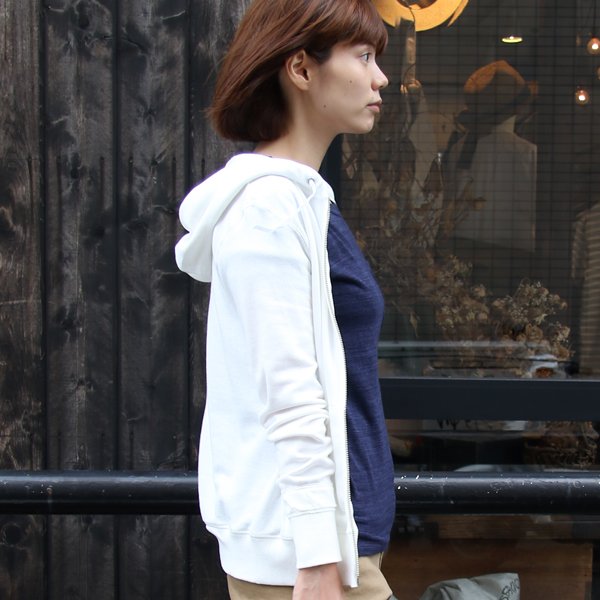 画像3: 【RE PRICE/価格改定】裏毛フードZIPパーカー [Lady's] 【MADE IN JAPAN】『日本製』/ Upscape Audience