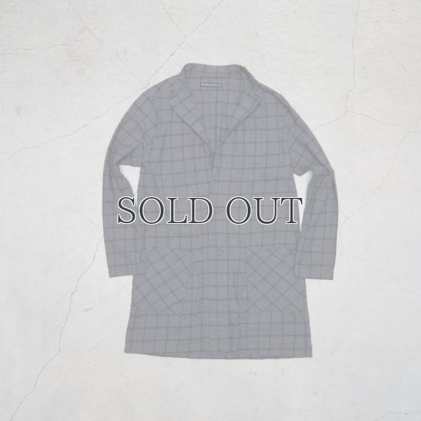 画像11: TOP糸フランネルチェックドクターコート【MADE IN JAPAN】『日本製』 / Upscape Audience