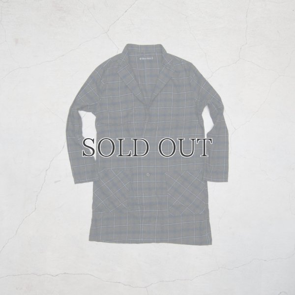 画像10: TOP糸フランネルチェックドクターコート【MADE IN JAPAN】『日本製』 / Upscape Audience