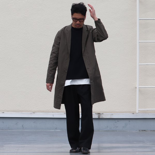 画像8: 【RE PRICE / 価格改定】馬布エンジニア3ボタンチェスターコート【MADE IN JAPAN】『日本製』/ Upscape Audience