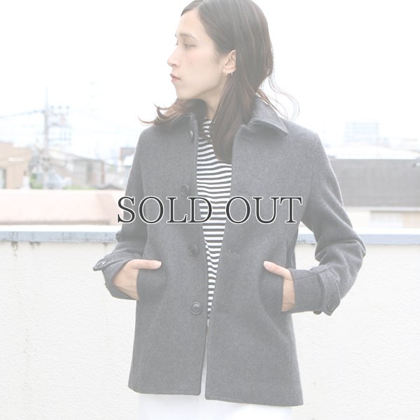 画像5: 840gピュアウールメルトンショートステンカラージャケット [Lady's]【送料無料】 / Audience