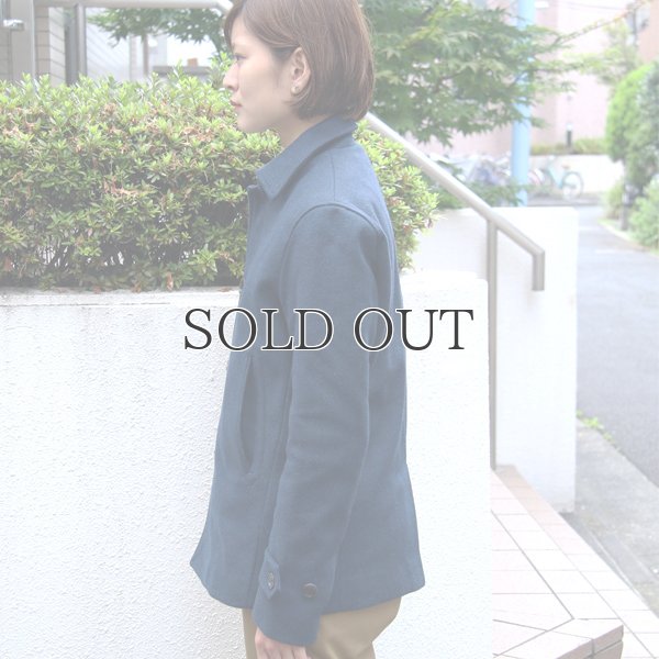 画像7: 840gピュアウールメルトンショートステンカラージャケット [Lady's]【送料無料】 / Audience