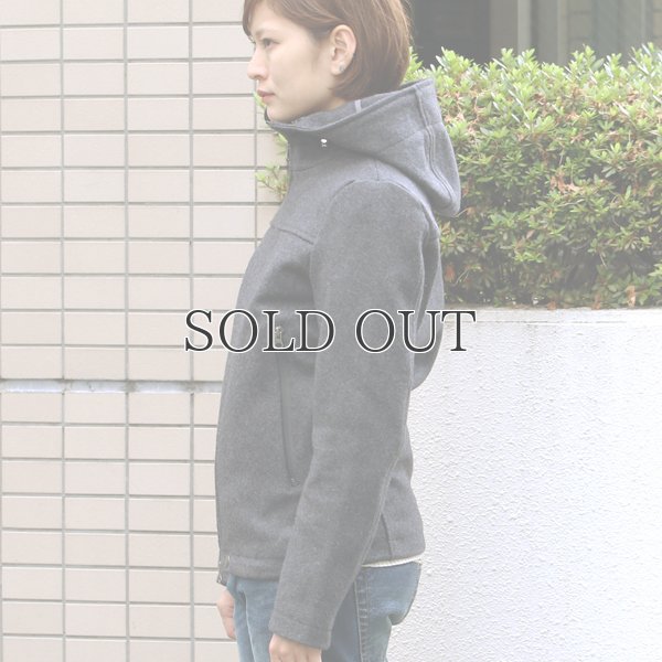 画像3: 840gピュアウールメルトンマウンテニアフードジャケット [Lady's]【送料無料】 / Audience