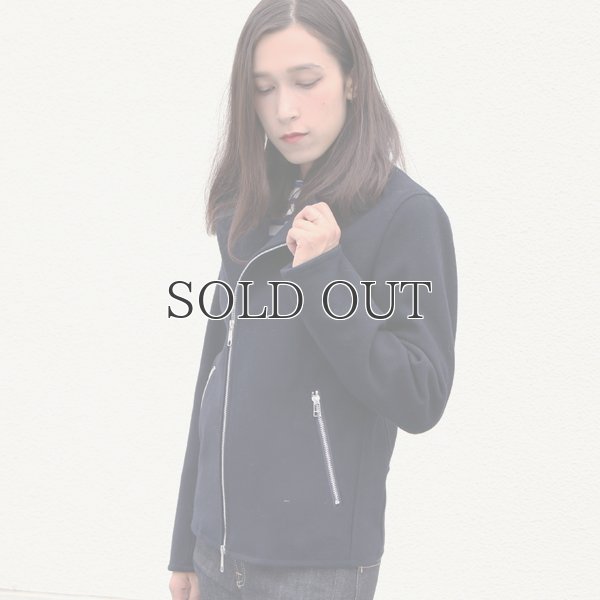 画像3: 840gピュアウールメルトンライダースジャケット [Lady's]【送料無料】 / Audience