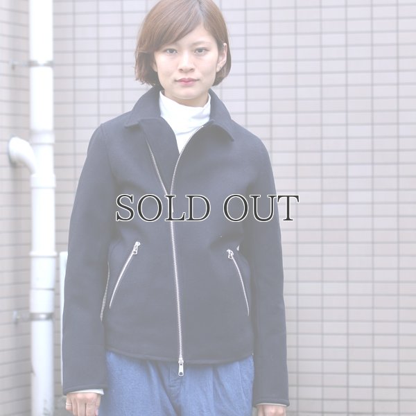 画像6: 840gピュアウールメルトンライダースジャケット [Lady's]【送料無料】 / Audience