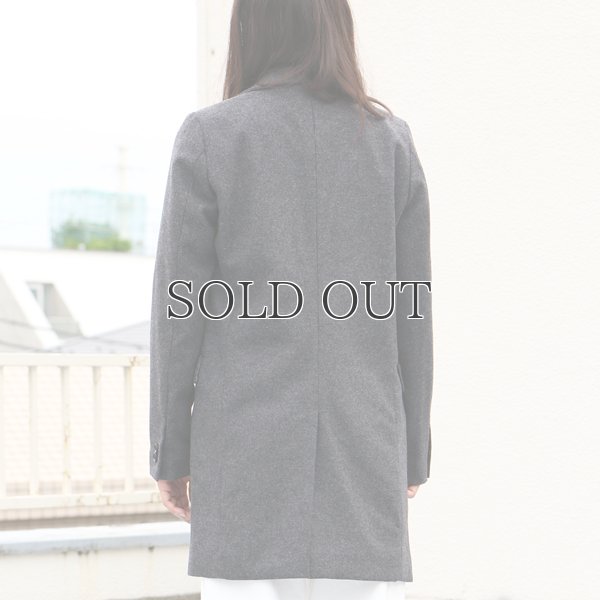 画像3: 550gピュアウールメルトン2ボタンチェスターコート [Lady's]【送料無料】 / Audience【取寄せ対応可能】