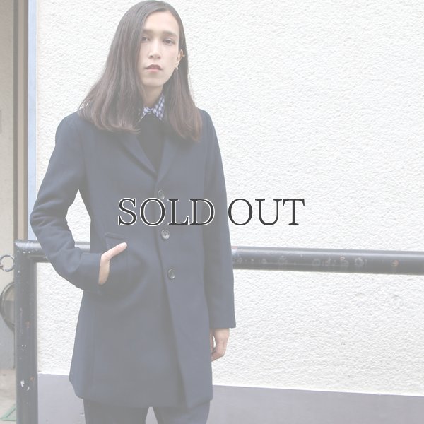 画像7: 550gピュアウールメルトン3ボタンチェスターコート [Lady's] 【送料無料】 / Audience【取寄せ対応可能】