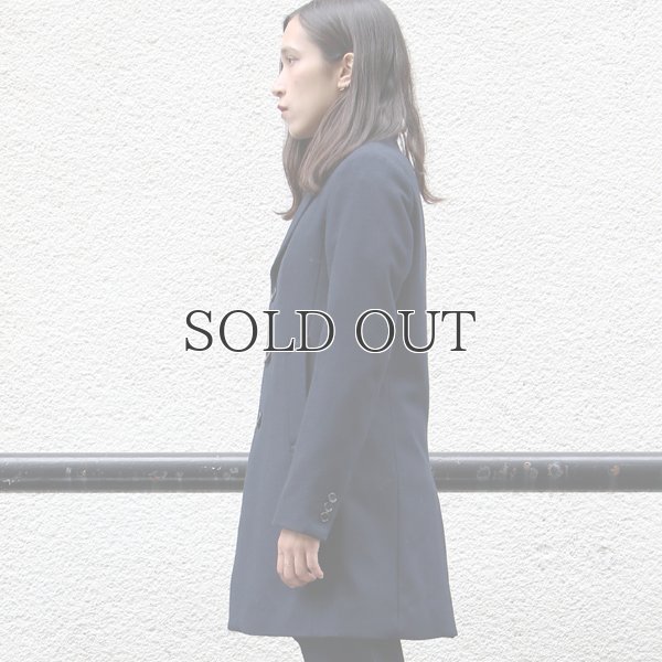 画像3: 550gピュアウールメルトン3ボタンチェスターコート [Lady's] 【送料無料】 / Audience【取寄せ対応可能】