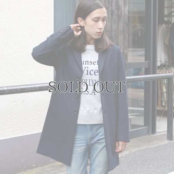 画像5: 550gピュアウールメルトン3ボタンチェスターコート [Lady's] 【送料無料】 / Audience【取寄せ対応可能】